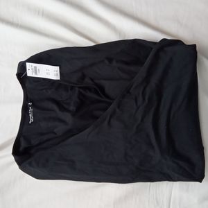 Abercrombie and fitch crossover long sleeve bodysuit